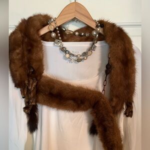 4’ Vintage B. Siegel Mink Stole